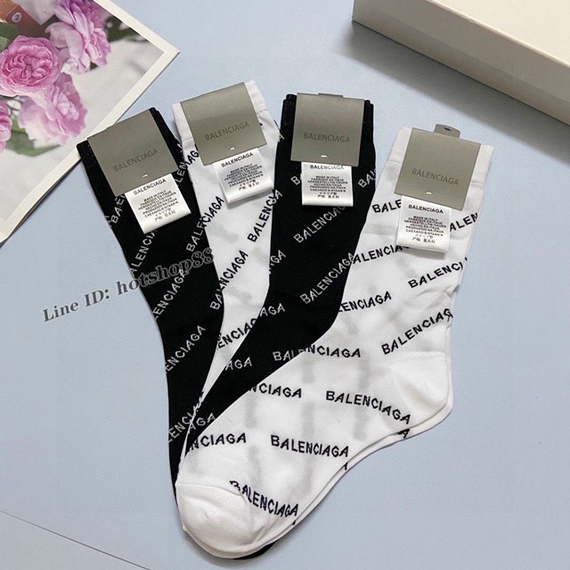 Balenciaga專櫃新款巴黎世家爆款絲襪中筒襪 mmyj1826